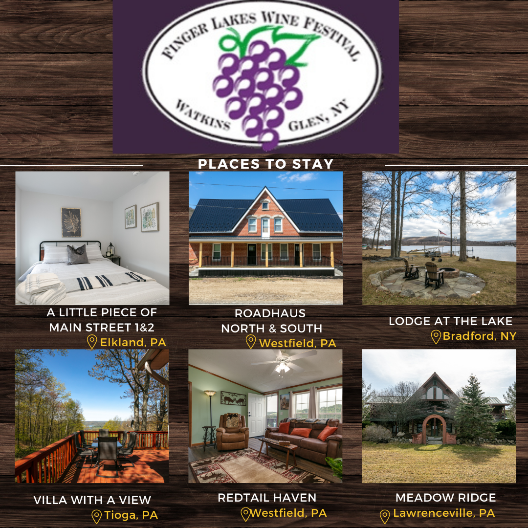 Finger Lakes Wine Festival MVR Vacation Rentals