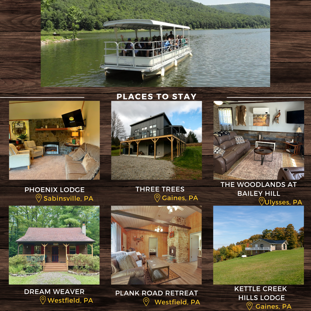 Explore Pennsylvania’s Wilderness from the Water: Pontoon Boat Rides at Sinnemahoning State Park