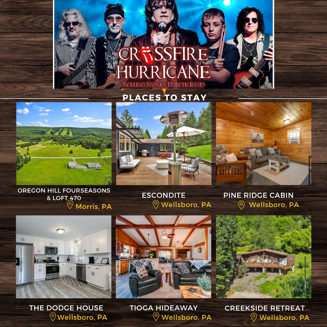 Experience Crossfire: Rolling Stones Tribute Band at Victoria Theatre Blossburg