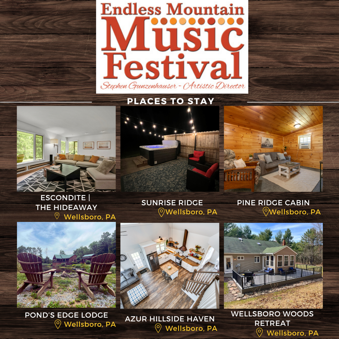 Experience the 2026 Endless Mountain Music Festival with a Stay at MVR Vacation Rentals